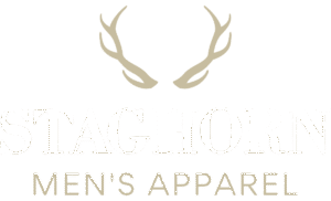 Staghorn Men’s Apparel logo featuring antlers and text for a men’s clothing store in Punta Gorda, Florida